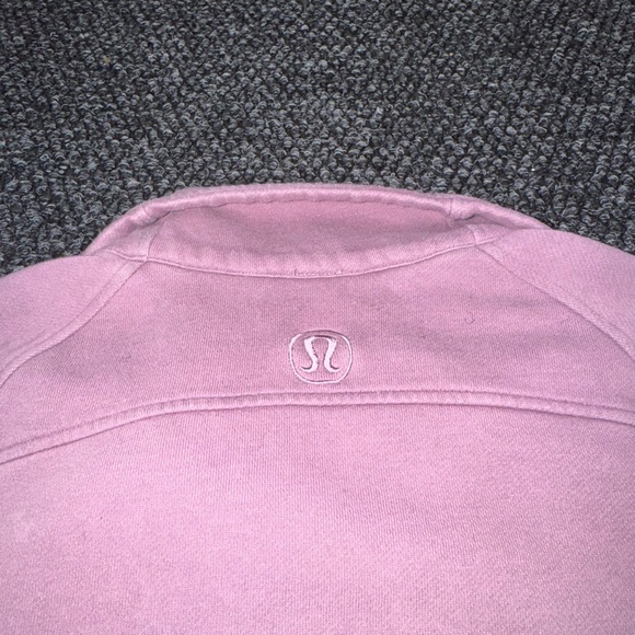Lululemon Scuba Full Zip Jacket Pink XS/S Zip Up Sweatshirt Thumbholes - Picture 5 of 9
